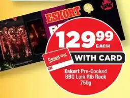 OK Foods Eskort Pre-Cooked BBQ Loin Rib Rack offer