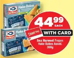OK Foods Sea Harvest Frozen Hake Bakes offer