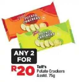 OK Foods Tait's Potato Crackers offer