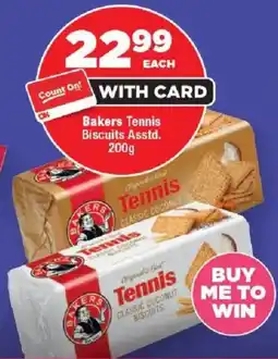 OK Foods Bakers Tennis Biscuits offer