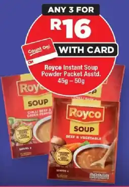 OK Foods Royco Instant Soup Powder Packet offer