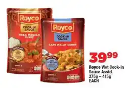 OK Foods Royco Wet Cook-in Sauce offer