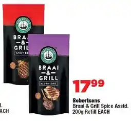 OK Foods Robertsons Braai & Grill Spice Refill offer