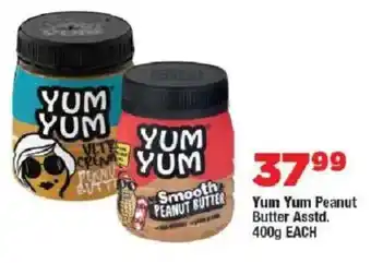 OK Foods Yum Yum Peanut Butter offer