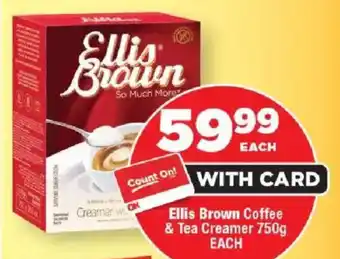 OK Foods Ellis Brown Coffee & Tea Creamer offer