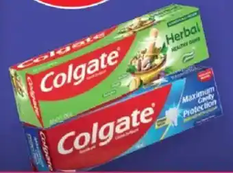 OK Foods Colgate Regular, Gel or Herbal Toothpaste offer