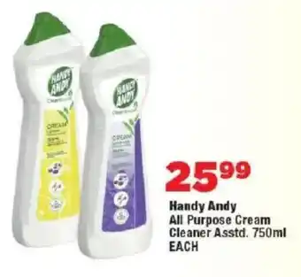 OK Foods Handy Andy All Purpose Cream Cleaner offer