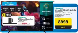 Makro Hisense 164 cm 65" Smart QLED TV offer
