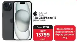 Makro Apple iPhone 15 128GB offer