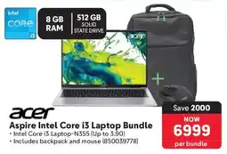 Makro Acer Aspire Intel Core i3 Laptop Bundle offer