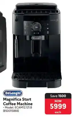 Makro DeLonghi Magnifica Start Coffee Machine offer