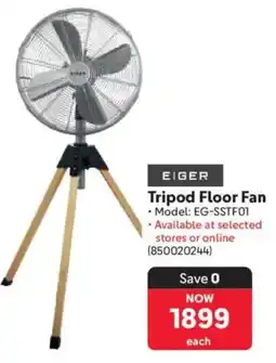 Makro Eiger Tripod Floor Fan offer