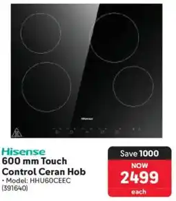 Makro Hisense Touch Control Ceran Hob offer
