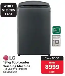 Makro LG Top Loader Washing Machine offer