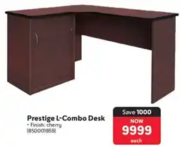 Makro Prestige L-Combo Desk offer
