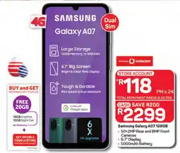 Pick n Pay Hypermarket Samsung Galaxy A07 128GB offer