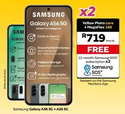 MTN Samsung Galaxy A56 5G + A36 5G offer