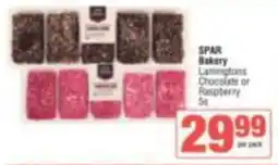 KwikSpar SPAR Bakery Lamingtons Chocolate or Raspberry offer