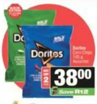 KwikSpar Doritos Corn Chips Assorted offer