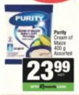 KwikSpar Purity Cream of Maize Assorted offer