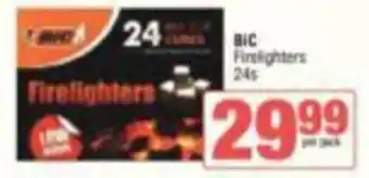 KwikSpar BIC Firelighters offer