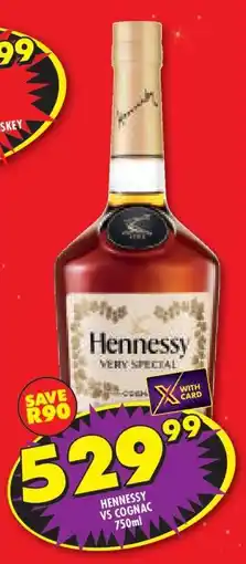 Shoprite Hennessy VS Cognac-750ml offer