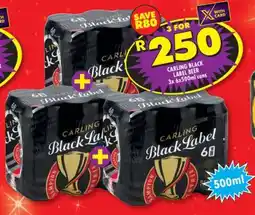 Shoprite CARLING BLACK LABEL BEER offer