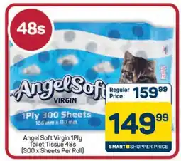 Pick n Pay Hypermarket Angel Soft Virgin 1Ply Toilet Tissue 48s offer
