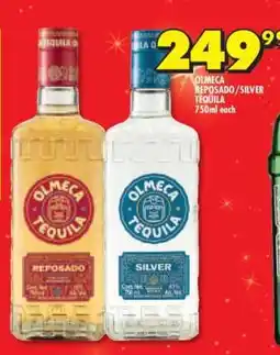Shoprite Olmeca Reposado/Silver Tequila offer