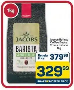 Pick n Pay Hypermarket Jacobs Barista Coffee Beans Crema Italiano 1kg offer