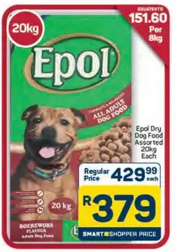 Pick n Pay Hypermarket Epol Dry Dog Food Assorted 20kg offer