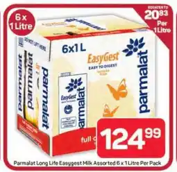 Pick n Pay Hypermarket Parmalat Long Life EasyGest Milk Assorted offer