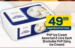 Pick n Pay PnP Ice Cream Assorted 2 Litre Each offer