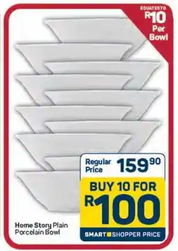 Pick n Pay Hypermarket Home Story Plain Porcelain Bowl offer