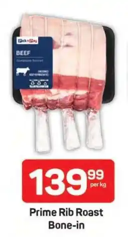 Pick n Pay Prime Rib Roast Bone-in offer