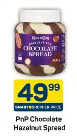 Pick n Pay PnP Chocolate Hazelnut Spread offer