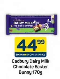 Pick n Pay Cadbury Dairy Milk Chocolate Easter Bunny 170g offer