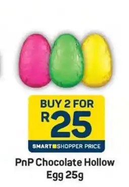 Pick n Pay PnP Chocolate Hollow Egg 25g offer