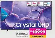 Game Samsung 75 UHD Smart TV UA75U8000FKXXA 850032750 offer