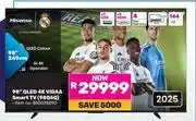 Game Hisense 98 QLED 4K VIDAA Smart TV 98Q6Q 850035093 offer