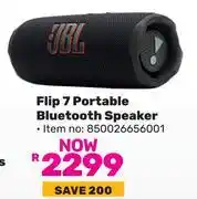 Game JBL Flip 7 Portable Bluetooth Speaker 850026656001 offer