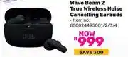 Game JBL Wave Beam 2 True Wireless Noise Cancelling Earbuds 850024495001/2/3/4 offer