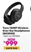 Game JBL Tune 720BT Wireless Over Ear Headphones OH3050 837554 offer