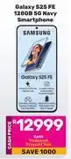 Game Samsung Galaxy S25 FE 128GB 5G Navy Smartphone offer