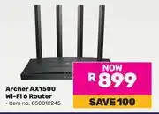 Game TP-Link Archer AX1500 WiFi 6 Router 850012245 offer