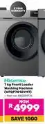 Game Hisense 7Kg Front Loader Washing Machine WFQP7012VMT 850001176 offer