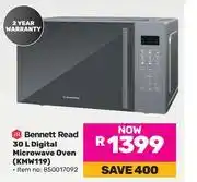 Game Bennett Read 30L Digital Microwave Oven KMW119 850017092 offer