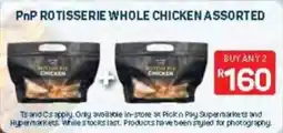 Pick n Pay Pnp rotisserie whole chicken assorted offer
