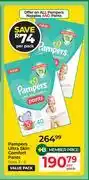 Dis-Chem Pampers Ultra Skin Comfort Pants Sizes 3-6-Per Pack offer