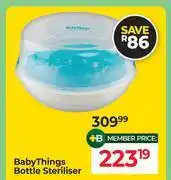 Dis-Chem Baby Things Bottle Steriliser offer